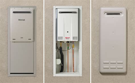 rinnai metal recess box|rinnai pipe cover kit.